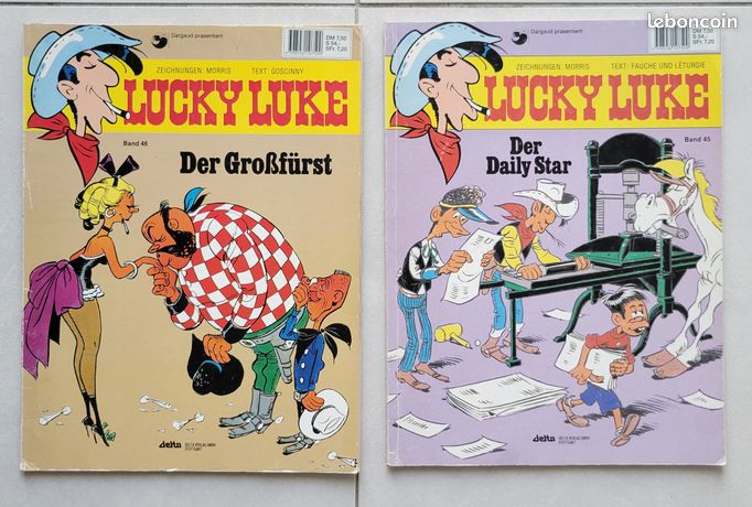 Coffret Lucky Luke Ceji – Réalisez Vous-même Les Bandes Dessinées, Vintage