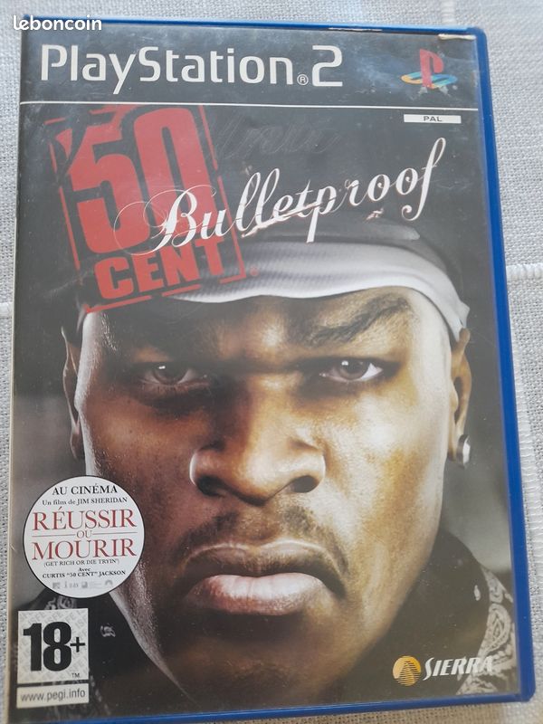 Notice / Manuel Du Jeu 50 Cent: Bulletproof Pour PlayStation 2 - État Correct - Pour Collection Ou Dépannage