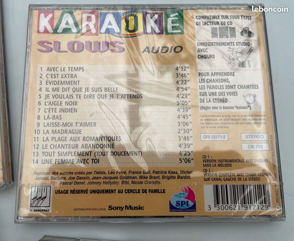 Lot de 4 cd Karaoké (image 3)