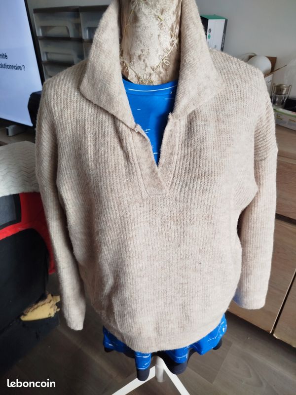 Pulls femme col v (image 5)