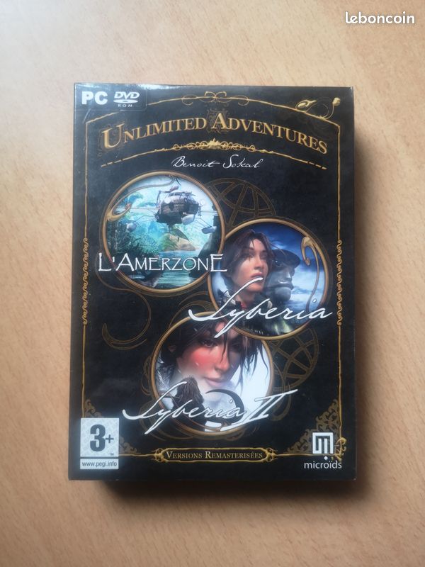 Jeu PC L’AMERZONE - Version Coffret (boîte) En Très Bon état, Disque Et Notice Inclus