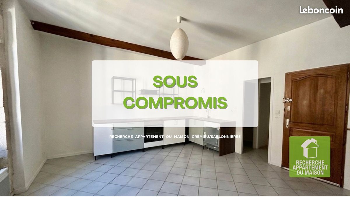 Appartement 2 pièces 42 m² · à Crémieu · 42 m² · 137 000 €