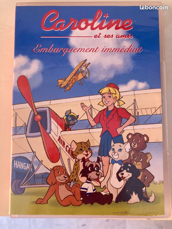 DVD EMBARQUEMENT IMMÉDIAT ET LIVRE CAROLINE ET SES AMIS P PROBST - Caroline à la ferme - aux sports d'hiver - fait du cheval - mène l'enquête - Pierre PROBST HACHETTE (image 3)