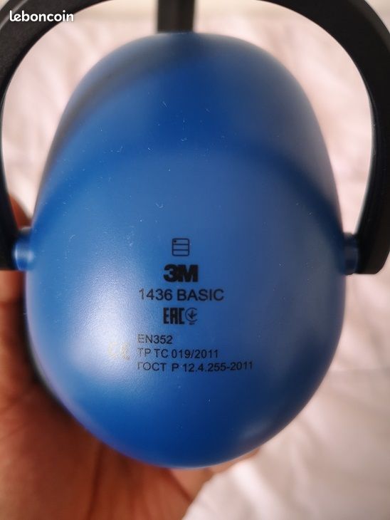 Casque antibruit 3M 1436 Basic – Protection auditive (image 2)
