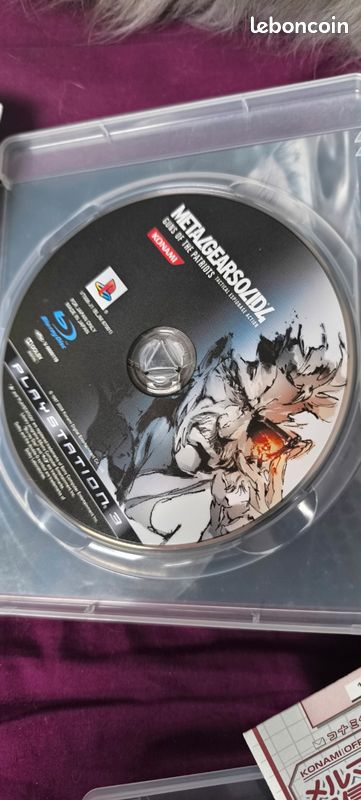 Jeu PS3 Metal Gear Solid 4 Guns Of The Patriot - Version NTSC Japon - Bon état
