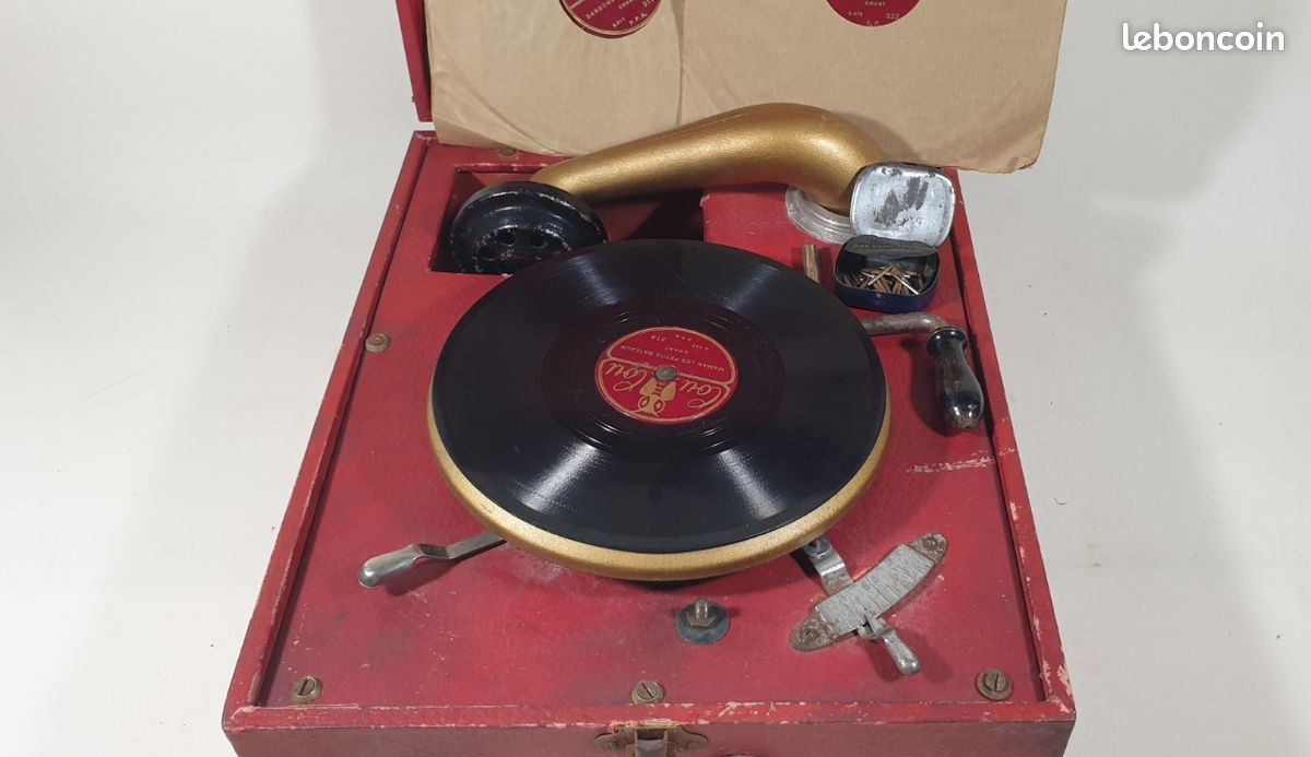 Gramophone pour enfants, jouet d'apprentissage précoce