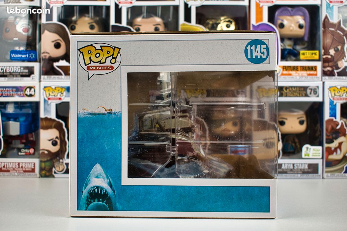 Funko Pop Shark Eating Boat #1145 Jaws GameStop Exclusive - Collection