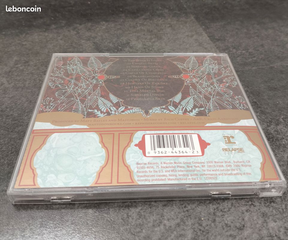 Mastodon blood mountain Album de metal (image 3)