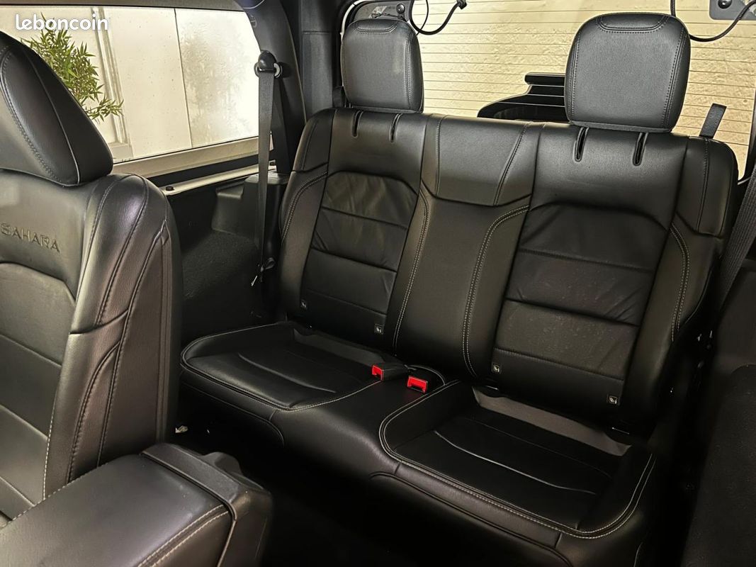 JEEP WRANGLER JL 3 PORTES 2.2 200ch SAHARA 4X4 BVA - 4 PLACES PAS DE MALUS - Suivi complet (image 22)