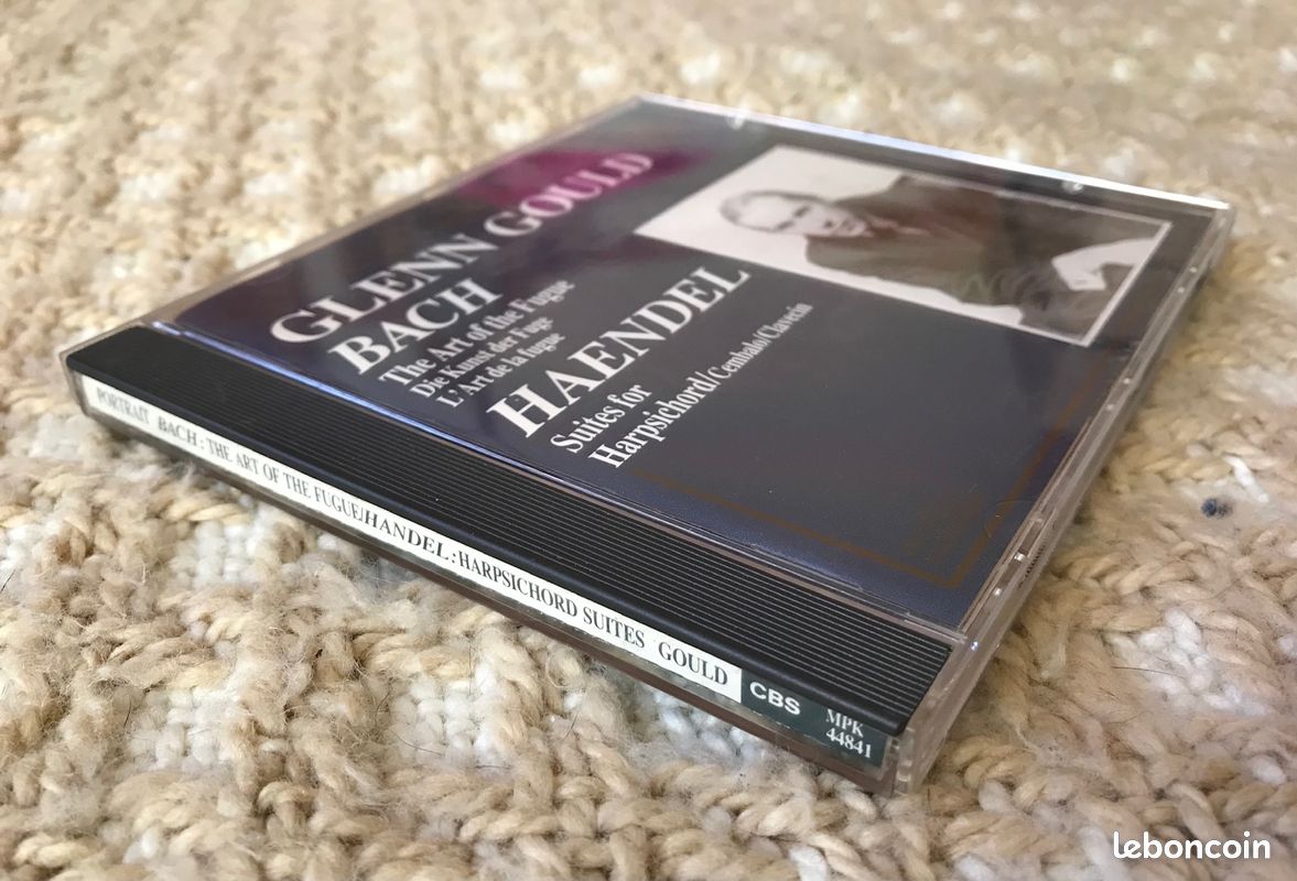 CD Audio Classique : Bach + Handel / Glenn Gould (image 3)
