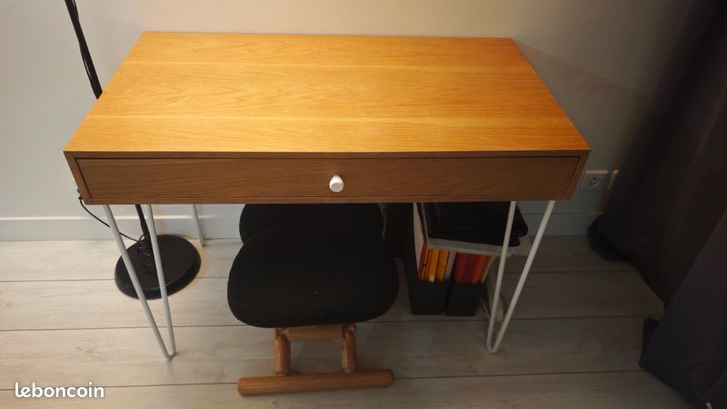 Bureau deux grands tiroirs La Redoute (image 2)