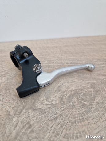 Ancien levier de frein BMX école polygone blanc OG années 80 85 86 I14