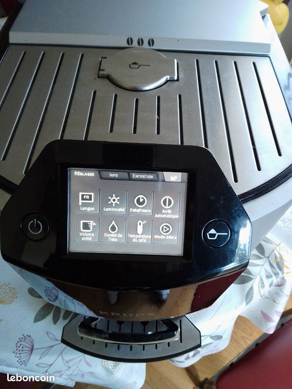 Bac Buse pour Cafetière Expresso Barista Krups