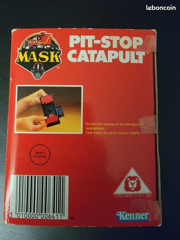 M.A.S.K. Kenner Pit-Stop Catapult en boîte 100% original (image 3)