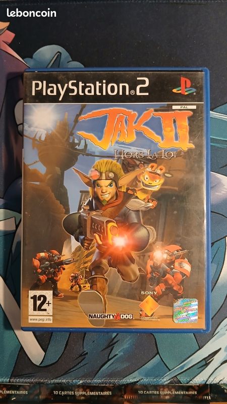 Jeu PS2 Jak 2 Hors La Loi - Version Française - État Correct - Pour Replonger Dans L'Aventure Sur PlayStation 2