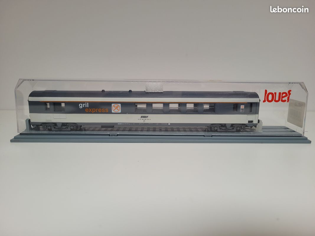 Train wagon N°540100 Voiture SNCF GRILL EXPRESS CORAIL Jouef Ho (image 2)
