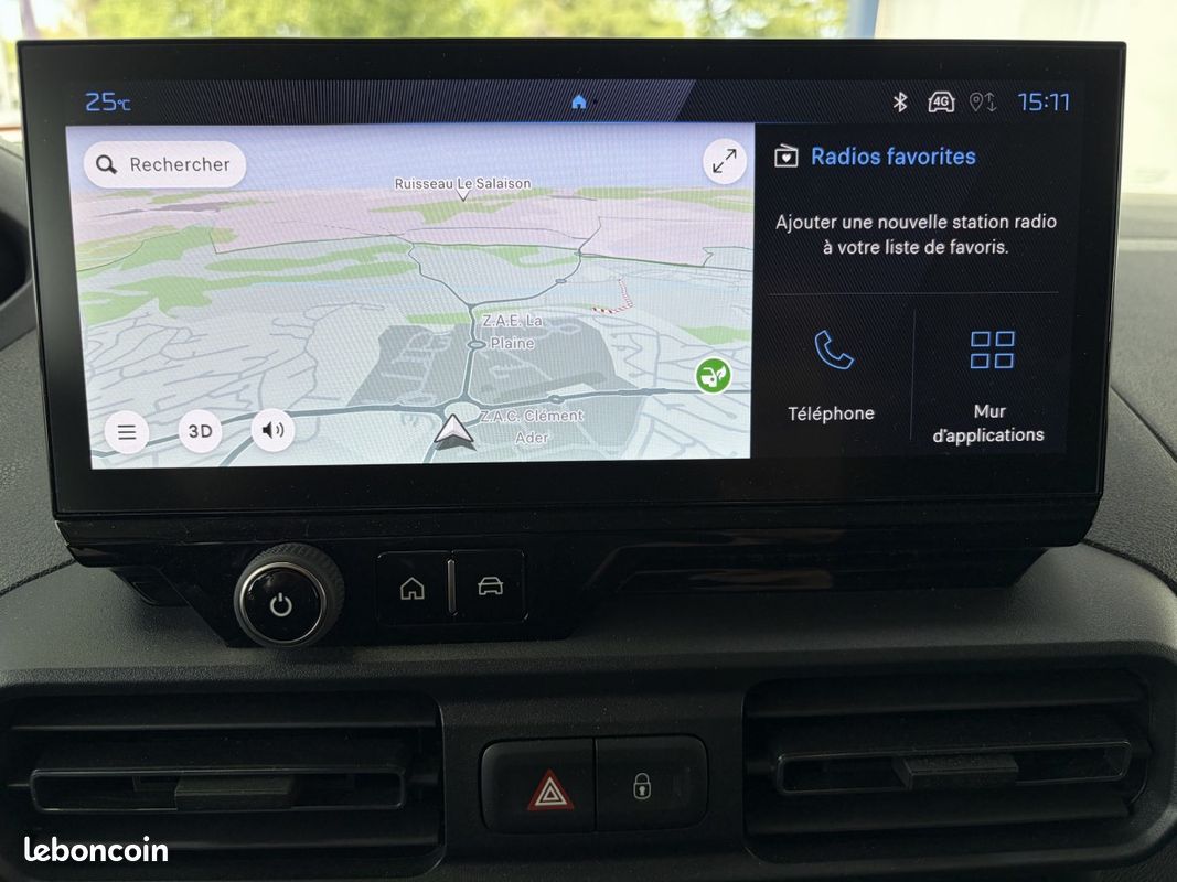 Peugeot Partner (3) M Charge utile majorée Diesel 130 ch Auto + 4X4 DANGEL + CARPLAY (PAS DE TVA) (image 17)