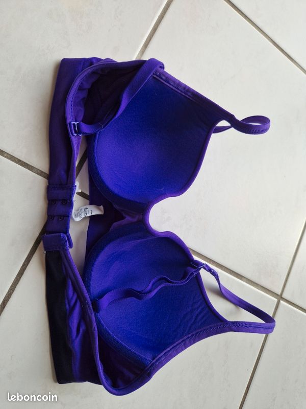 Soutien-gorge grande taille à armatures Cate - Violet - - 54.86