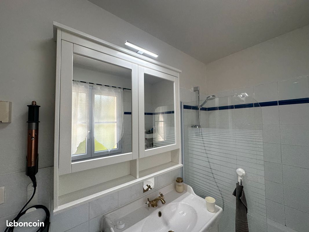 IKEA HEMNES salle de bain meuble a miroir 2 portes (image 5)
