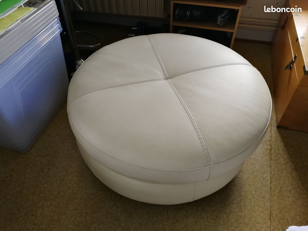 Pouf cuir (image 2)