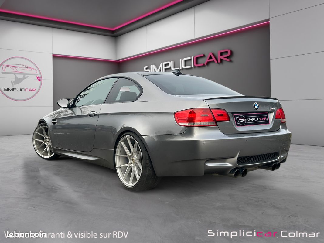 BMW M3 E92 M3 Coupe Toit Carbone Echappement Eisenmann Jantes 20 Garantie 12 Mois (image 5)