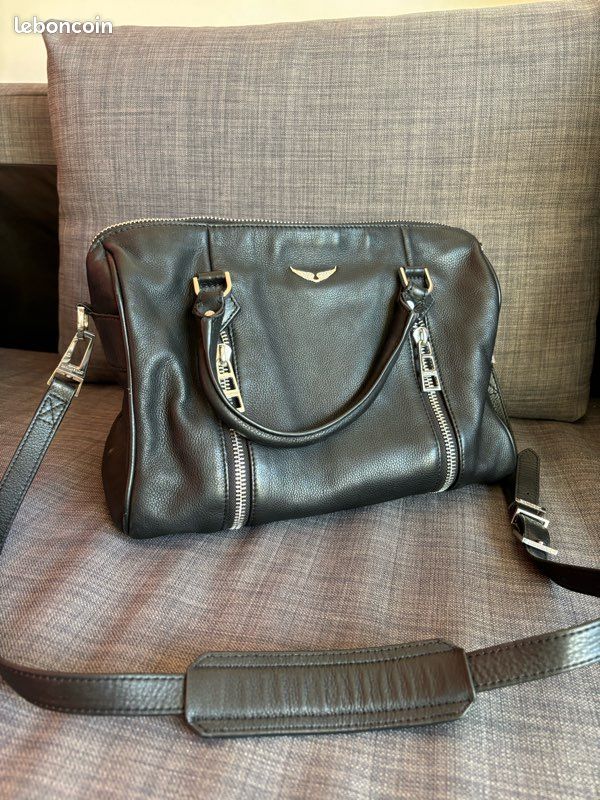 Sac Sunny Zadig Et Voltaire Sac A Frange Sac Sunny Medium Suede