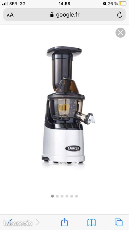 Extracteur à jus oméga MMV-702 (image 1)