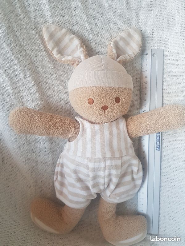 Peluche lapin NOUNOURS (image 3)