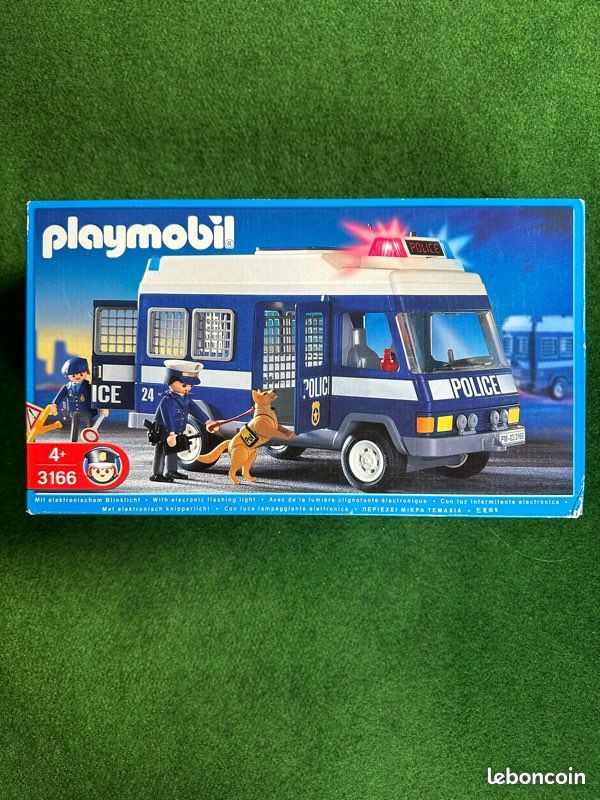 Playmobil patrouilleur à vélo 3168 COMPLET