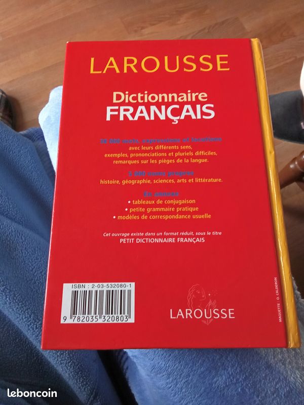Dictionnaire de francais (image 2)