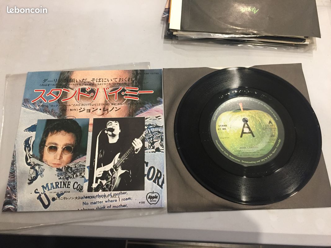 John Lennon Stand by me 45t Japon (image 1)