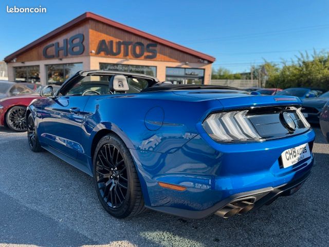 FORD MUSTANG V8 5.0 GT CABRIOLET PHASE 2 BLEU SAPHIR * DISPO ET VISIBLE SUR NOTRE PARC* 46900 eur (image 2)