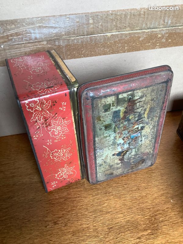 Lot de 3 Anciennes boîtes métallique (image 3)