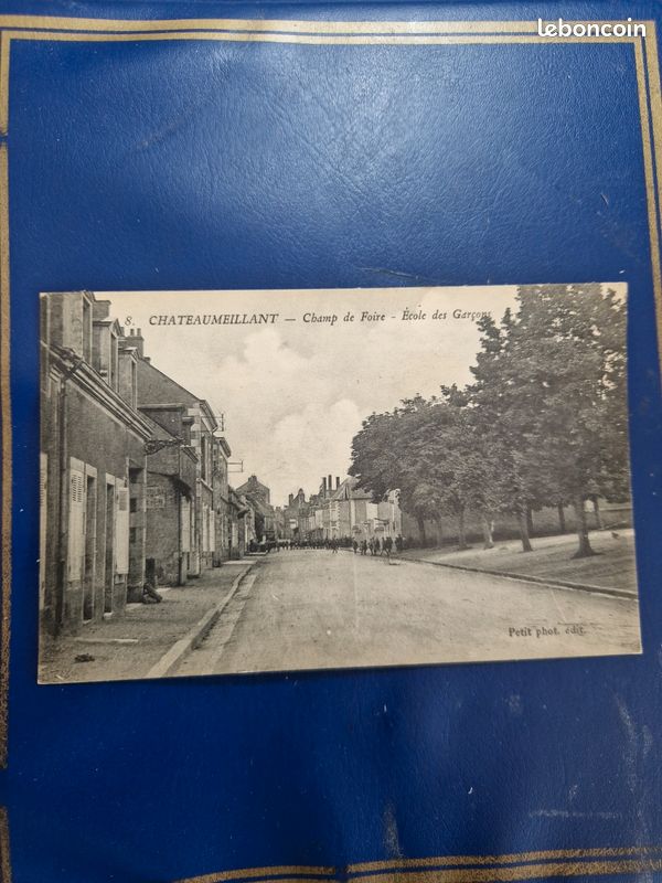 Carte postale 23 - Crozant - le chateau - Non voyage - Dos divise