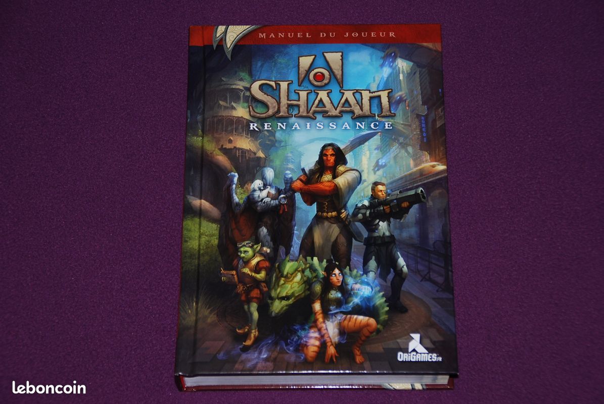 SHAAN RENAISSANCE JDR Jeu de Role - Manuel du Joueur format compact (image 1)