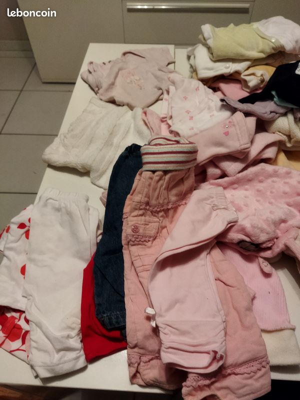 Lot complet vêtements fille 3 mois (image 4)