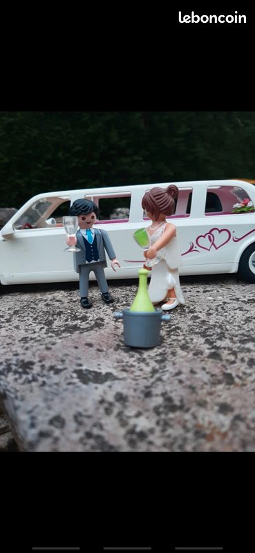 Playmobil limousine et mariés (image 9)