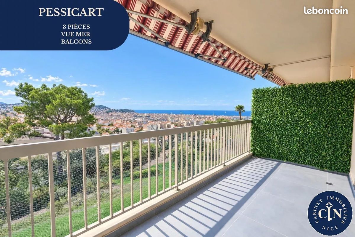 Appartement 3 pièces 83 m² · à Nice · 83 m² · 497 000 €