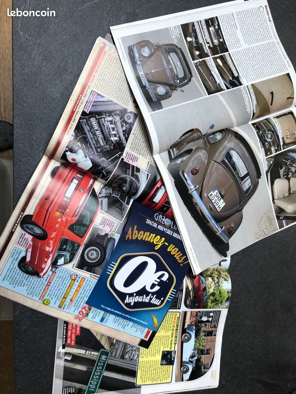 Lot de 3 magazines gazoline et super vw mag (image 2)