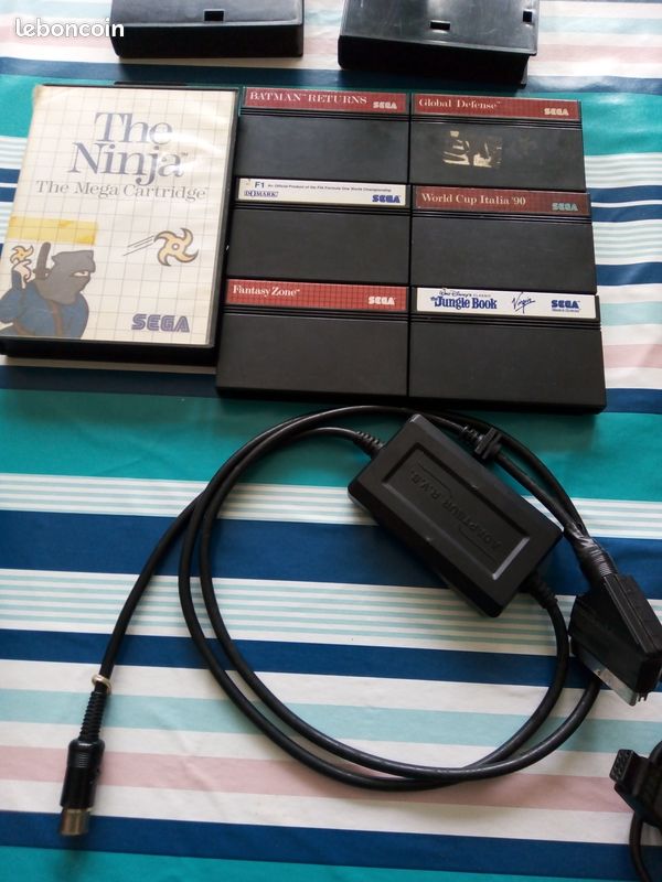 Master système 2 complète et 8 jeux (image 2)