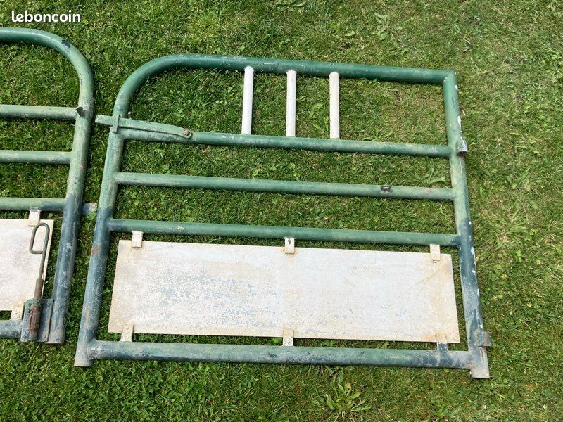 Portail tubulaire vintage années 50 (image 8)