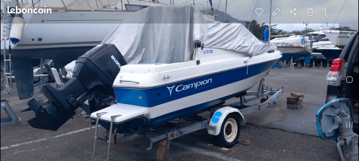 Moteur bateau 4 temps d'occasion - Annonces Equipement Nautisme leboncoin