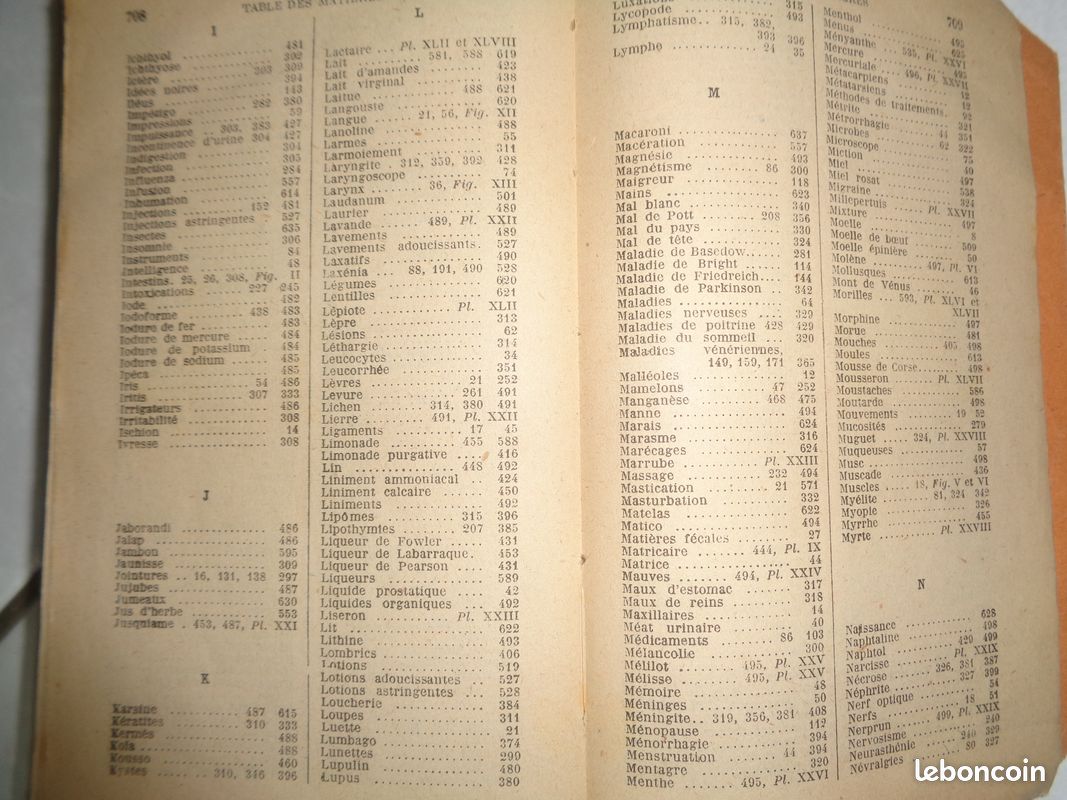 Très ancien livre de médecine (image 5)