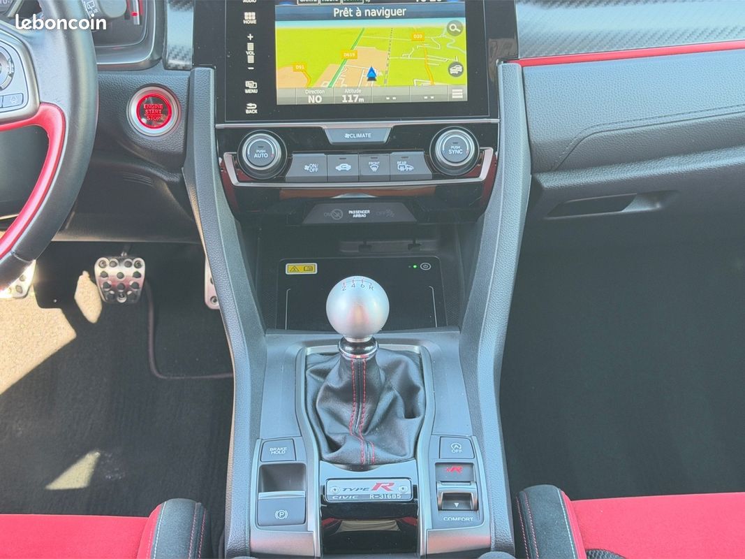 HONDA CIVIC Type R Caméra de Recul Régulateur Adaptatif 320Ch Garantie 12 mois 34000 kms (image 12)