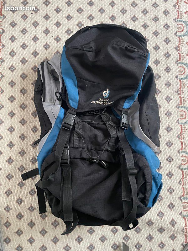 Pochette Ceinture Deuter Bleu/noir - Sac Banane Très Bon état