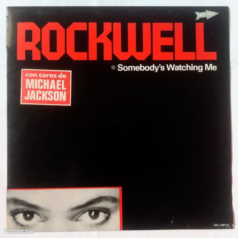 Rockwell (33t) Somebody's Watching Me (image 1)