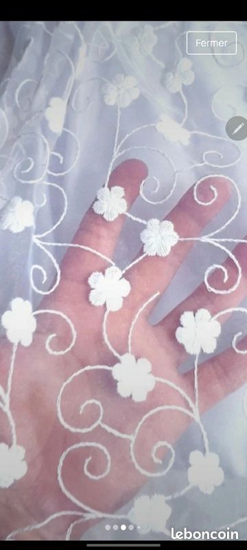 Valeur 39,99 Superbe robe 👗 de cérémonie Neuve taille 6 mois (image 2)