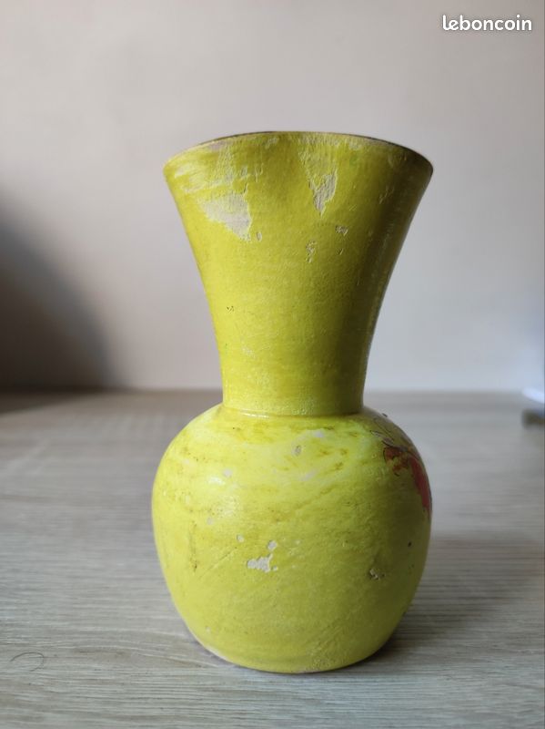 Petit vase fleuri Vallauris (image 3)