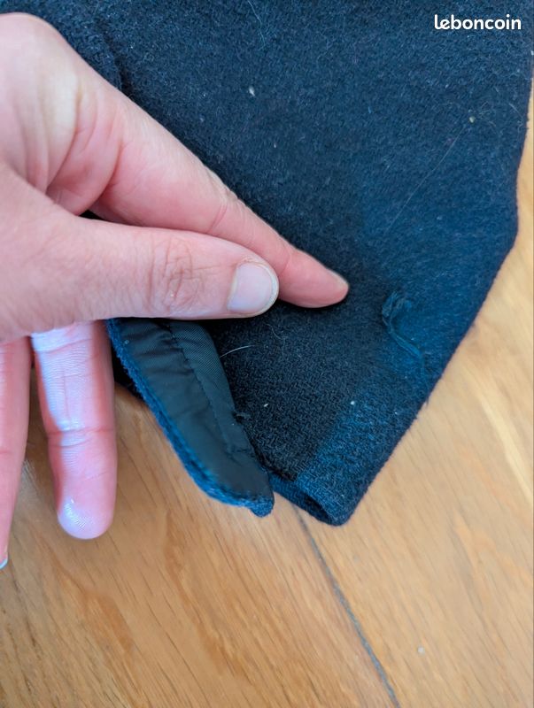 Manteau bleu marine (image 6)