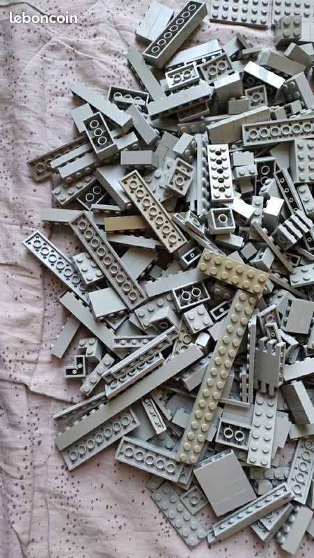Lego gris vintage en vrac (image 4)